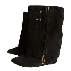 Jerome Dreyfuss heel suede boots